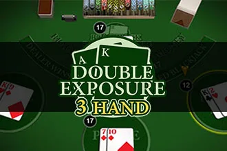 Blackjack Double Exposure 3 Hand
