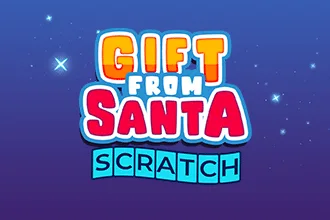 Gift From Santa Blue