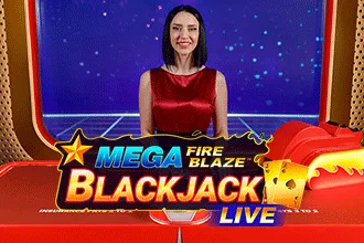 Mega Fire Blaze Blackjack Live