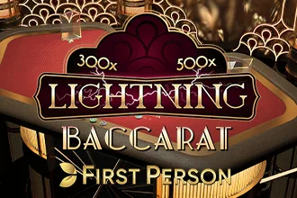 First Person Lightning Baccarat