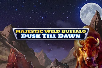 Majestic Wild Buffalo - Dusk Till Dawn