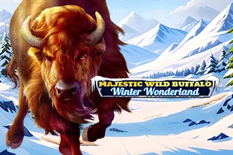Majestic Wild Buffalo - Winter Wonderland