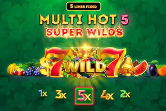 Multi Hot 5 Super Wilds