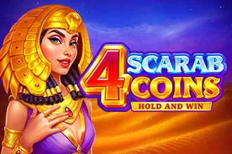 4 Scarab Coins: Hold and Win