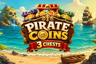 Pirate Coins: 3 Chests